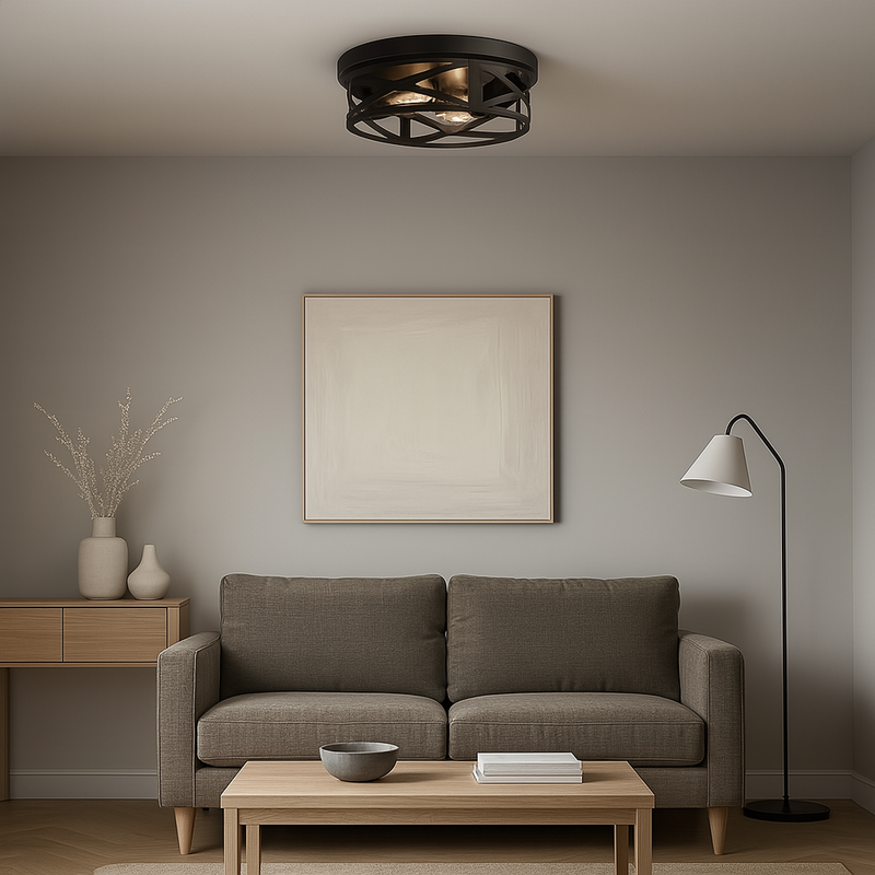 Plafonnier Style Industriel