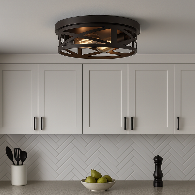 Plafonnier Style Industriel