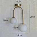 Globe Plafonnier Verre - plafonnier