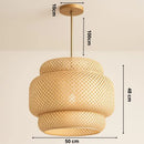 Lampe Plafonnier Bambou - plafonnier