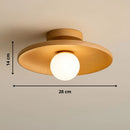 Luminaire Plafonnier en Bois - plafonnier