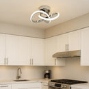 Plafonnier Argenté - Tricolore - plafonnier