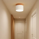 Plafonnier Bois et Led - plafonnier