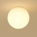 Plafonnier Boule Blanche - plafonnier