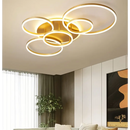 Plafonnier Cercle LED Doré - plafonnier