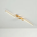 Plafonnier Design Doré - plafonnier