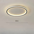 Plafonnier Design Moderne - 20CM / Lumière Chaude (sans télécommande) - plafonnier