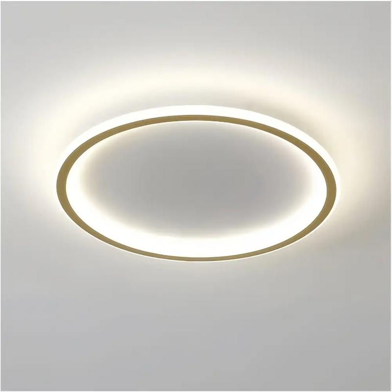 Plafonnier Design Moderne Doré - plafonnier