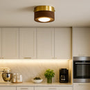 Plafonnier en Bois à Led - plafonnier