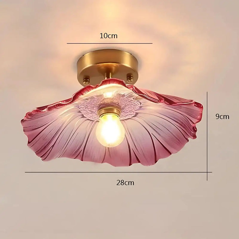 Plafonnier Floral - 280 mm - plafonnier