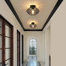 Plafonnier Industriel Noir - plafonnier