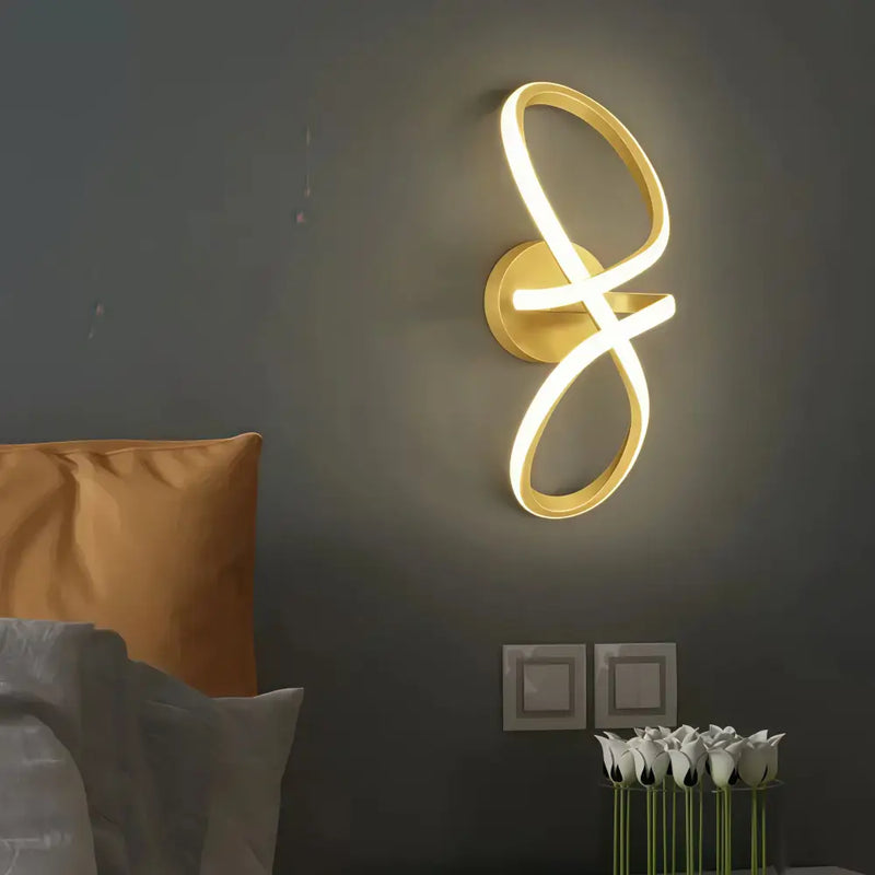 Plafonnier Led Doré - plafonnier