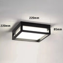 Plafonnier Led Étanche - 24W/220 × 220 × 85 mm / Blanc froid (6000–6500K) - plafonnier