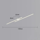 Plafonnier LED long - 120 cm | Blanc - plafonnier