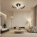 Plafonnier LED Noir - plafonnier