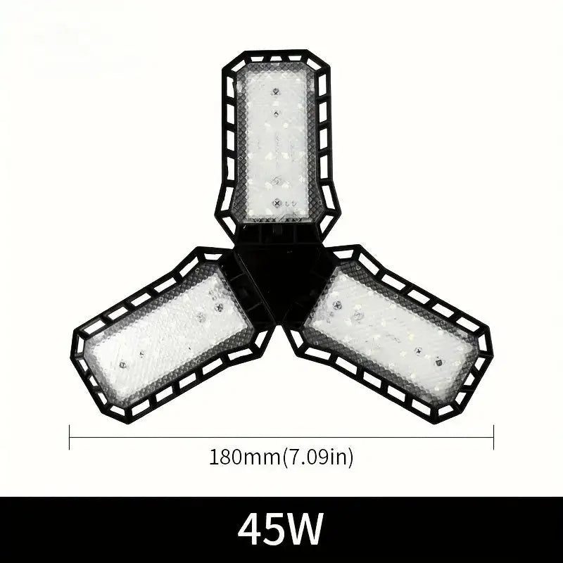 Plafonnier Led pour Garage - 45W / Blanc chaud 3200 K - plafonnier