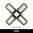 Plafonnier Led pour Garage - 60W / Blanc chaud 3200 K - plafonnier