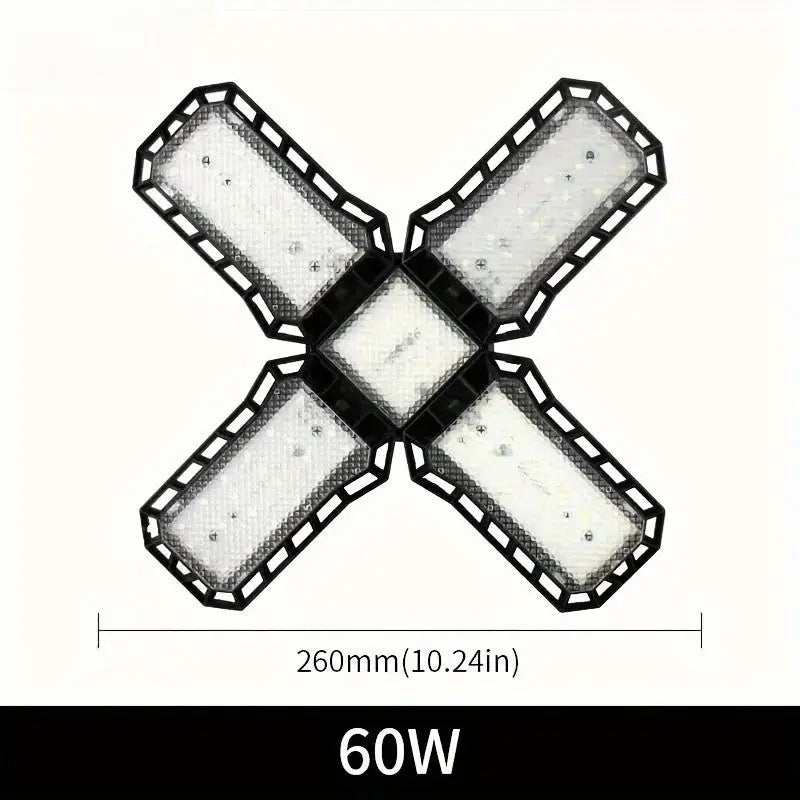 Plafonnier Led pour Garage - 60W / Blanc chaud 3200 K - plafonnier