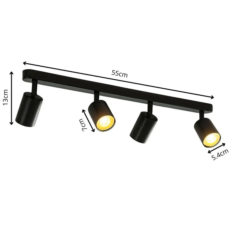 Plafonnier Multiple Ampoules - plafonnier