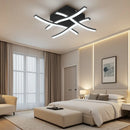 Plafonnier Noir Led Design - réglable (3000K/4500K/6500K) - plafonnier