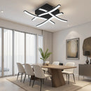 Plafonnier Noir Led Design - réglable (3000K/4500K/6500K) - plafonnier