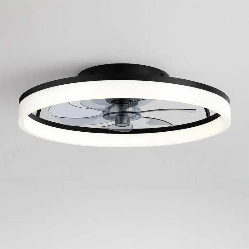 Plafonnier Ventilateur Led Noir - plafonnier