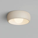 Plafonnier Wabi Sabi Blanc - D 30cm | H 11cm / Dimmable | Tricolore - plafonnier