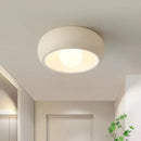 Plafonnier Wabi Sabi Blanc - D 30cm | H 11cm / Dimmable | Tricolore - plafonnier