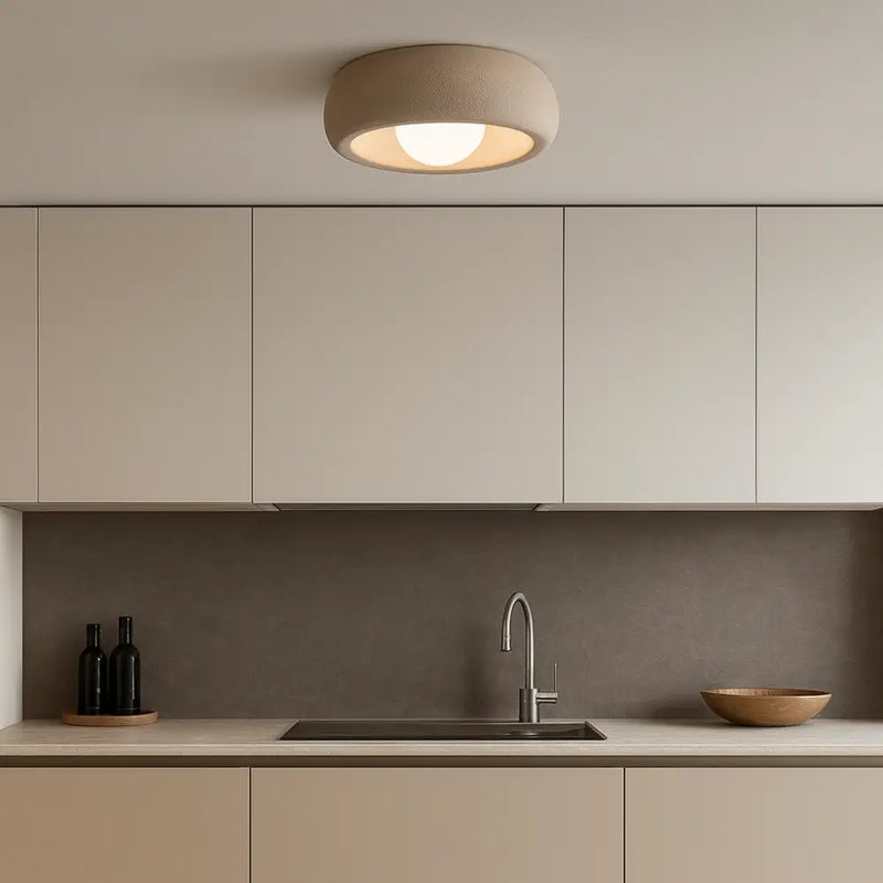 Plafonnier Wabi Sabi - D 30cm | H 11cm / Dimmable | Tricolore - plafonnier