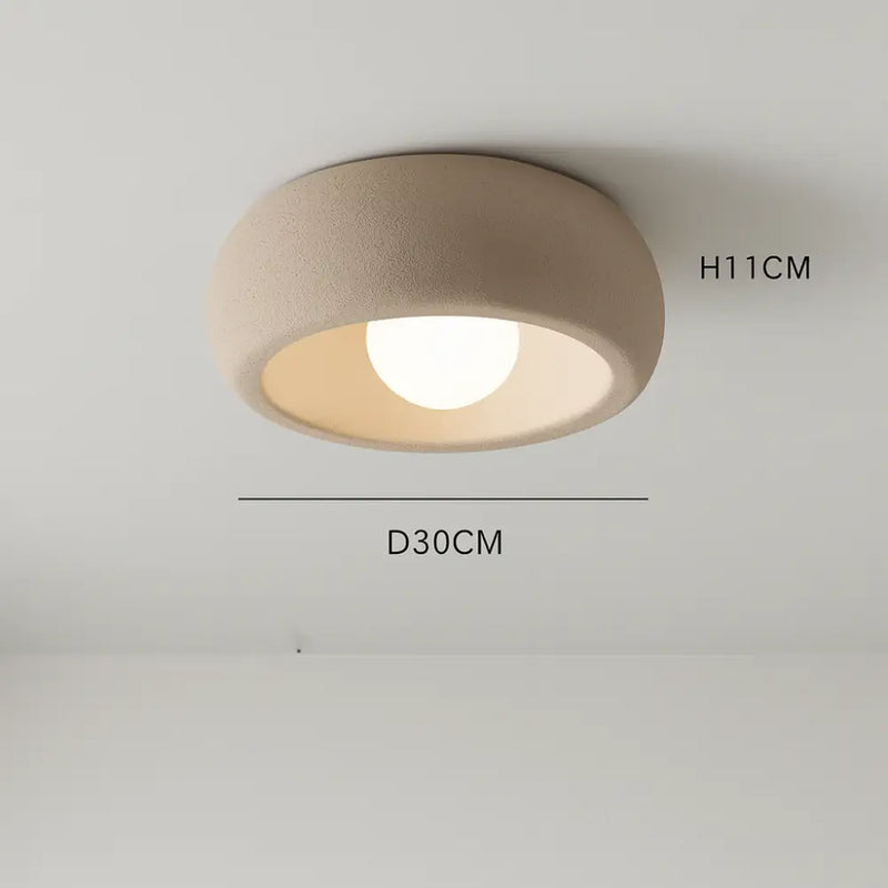 Plafonnier Wabi Sabi - D 30cm | H 11cm / Dimmable | Tricolore - plafonnier