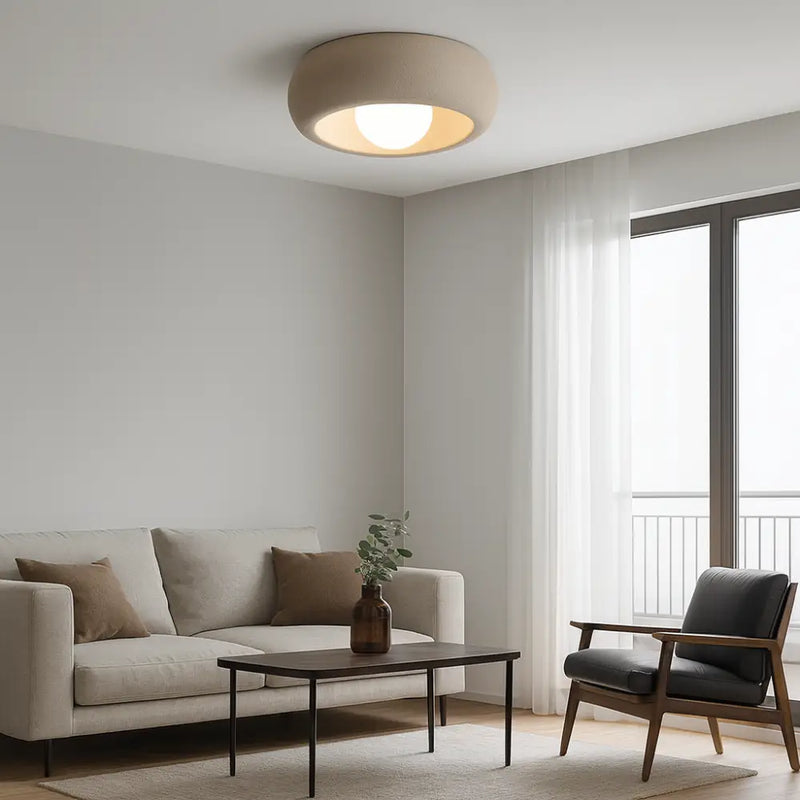 Plafonnier Wabi Sabi - D 30cm | H 11cm / Dimmable | Tricolore - plafonnier