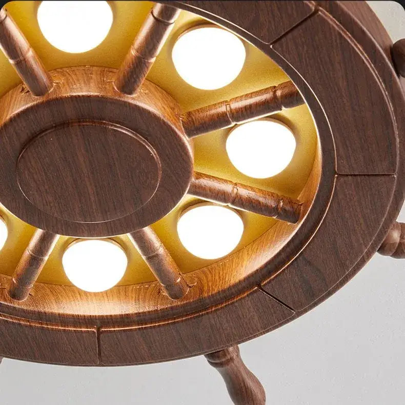 Ventilateur Plafonnier Bois Noyer - plafonnier