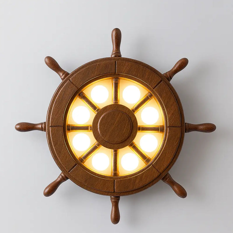 Ventilateur Plafonnier Bois Noyer - plafonnier